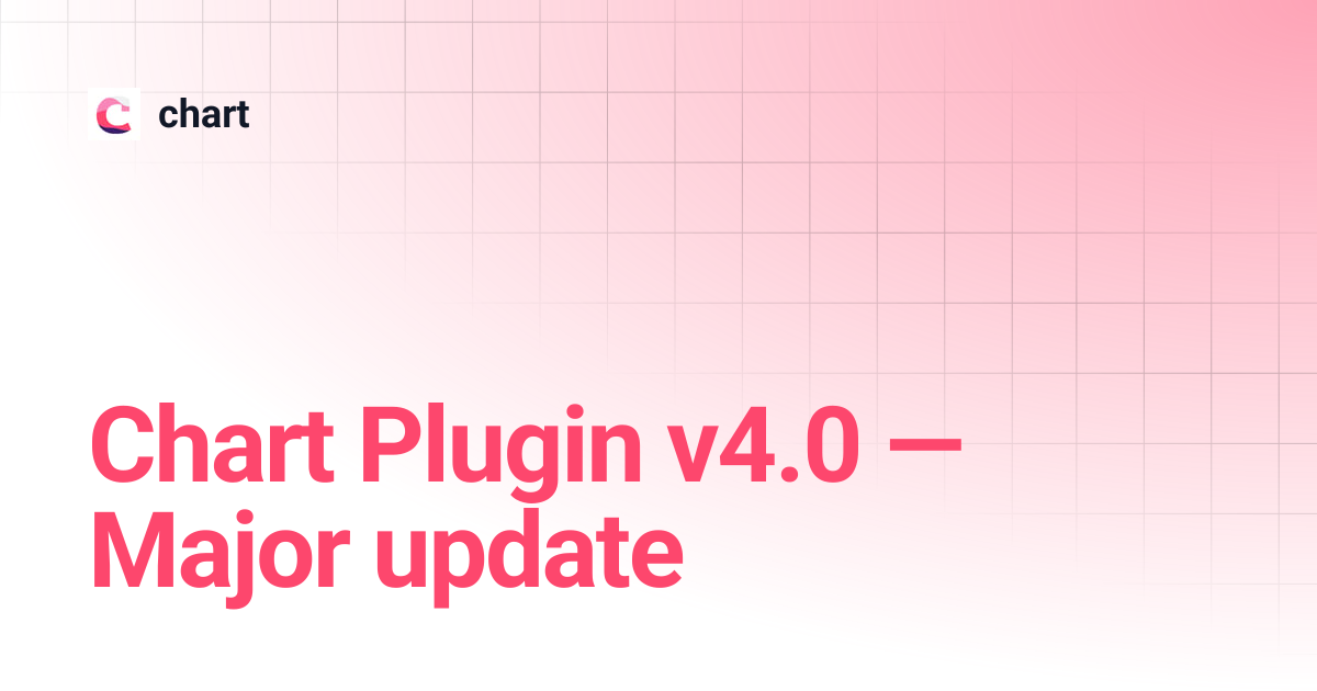 Chart Plugin v4.0 — Major update | chart